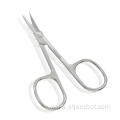 Professional Manicure For Nails Eyebrow Eyelash Cuticle Curved Scissors